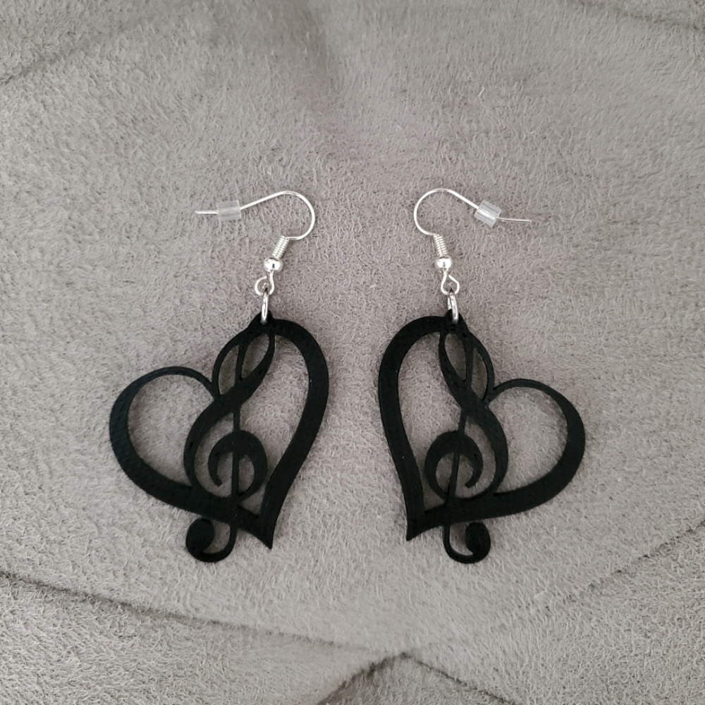 Earrings 3D Printed